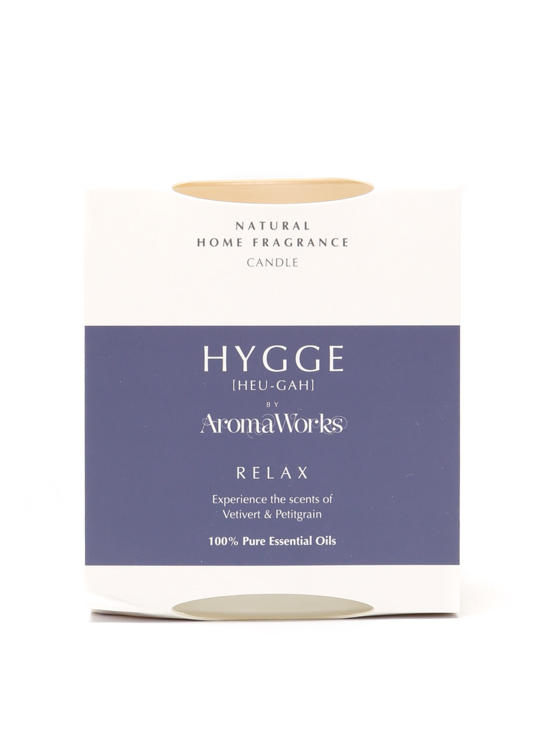 AromaWorks Hygge Wax Fill Glass Relax