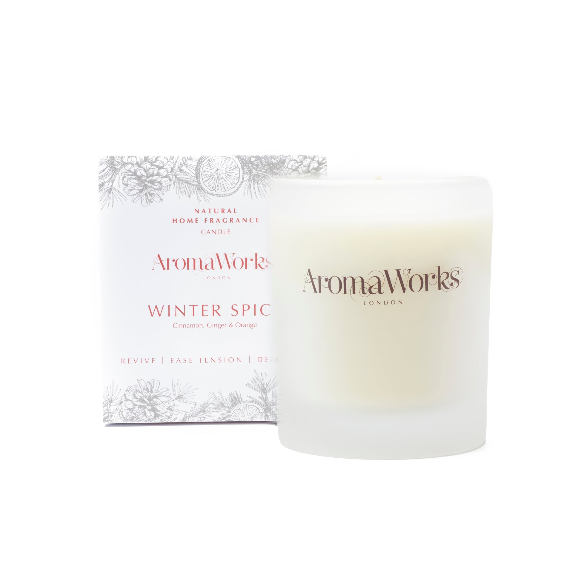 AromaWorks Winter Spice 220g Candle