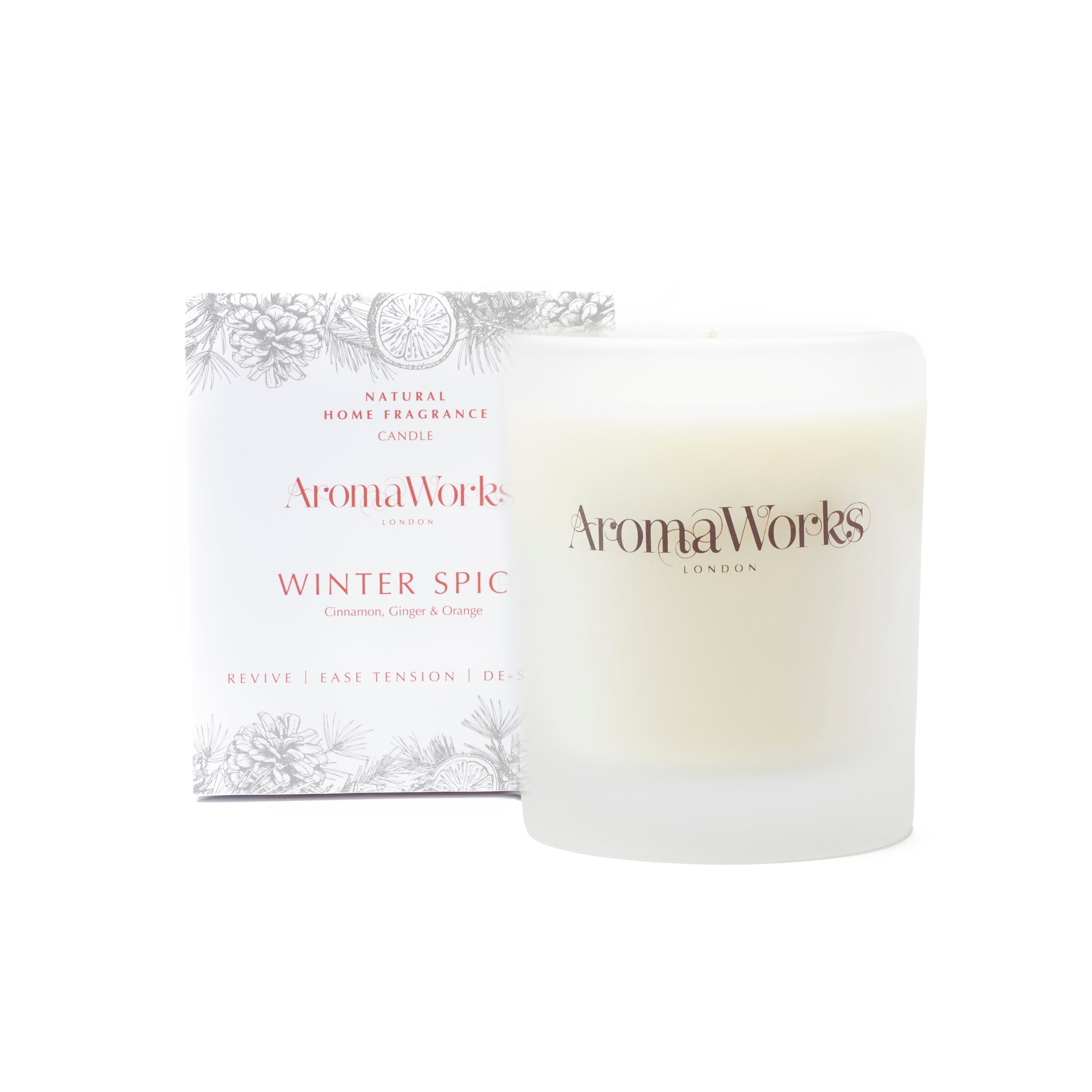 AromaWorks Winter Spice 220g Candle