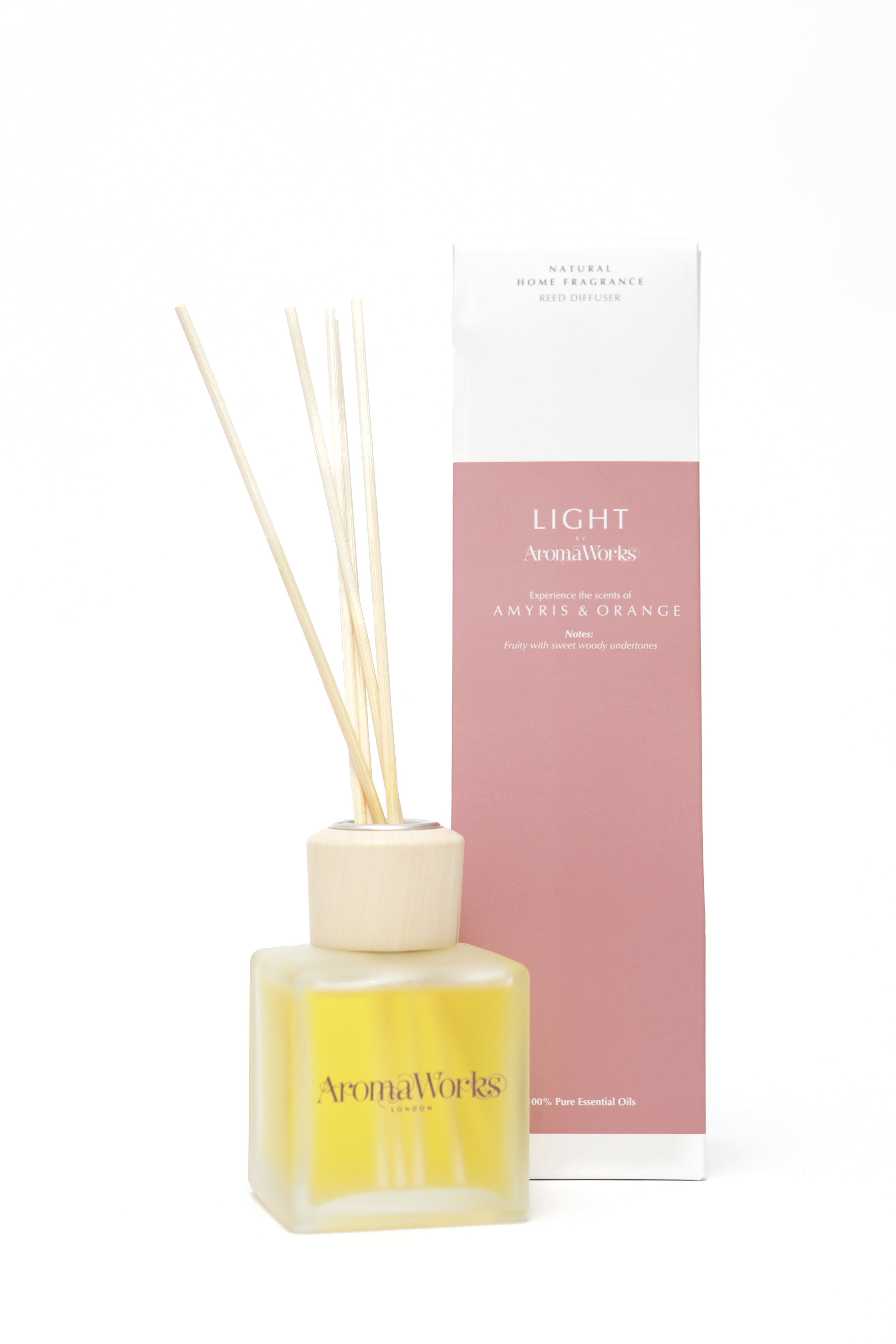 AromaWorks Light Reed Diffuser 100ml Amyris & Orange