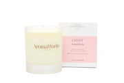 AromaWorks Light Wax Fill Glass Basil & Lime