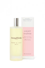 AromaWorks Light Room Mist Basil & Lime