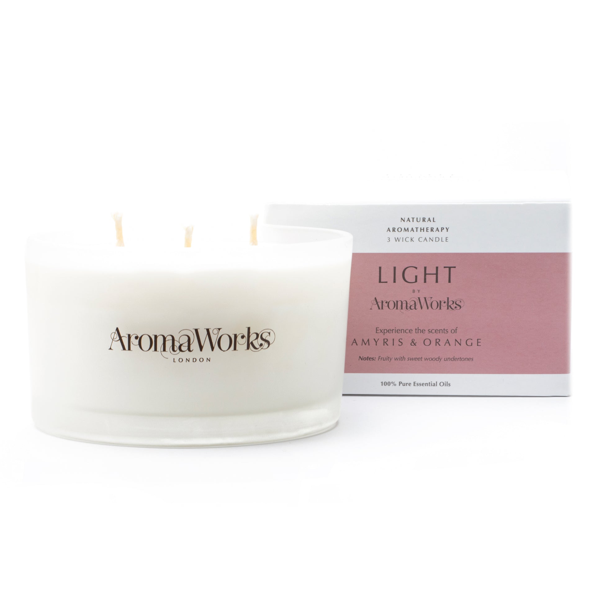 AromaWorks Light Multiwick Amyris & Orange