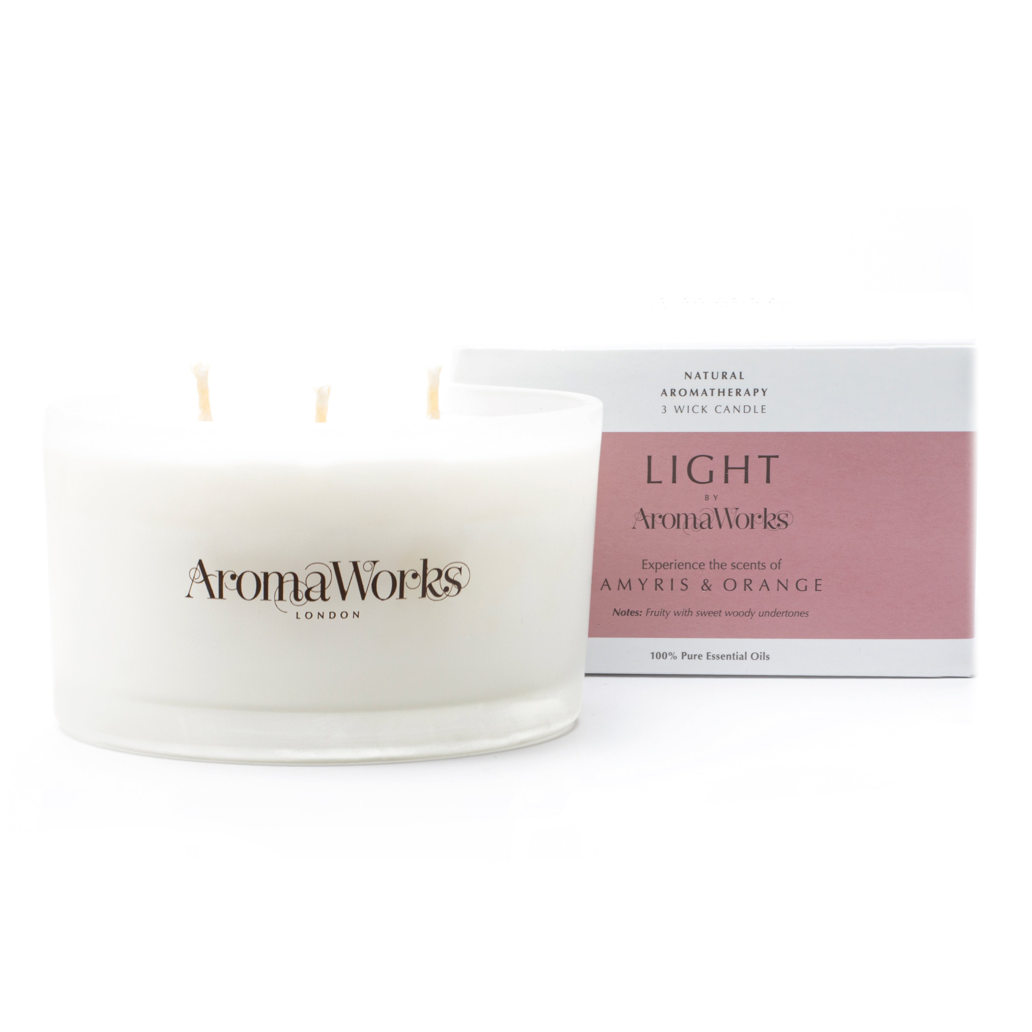 AromaWorks Light Multiwick Amyris & Orange