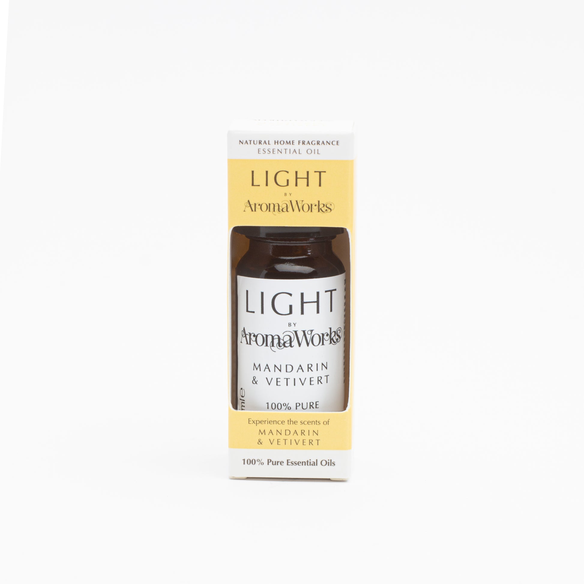 AromaWorks Light Essential Oil 10ml Mandarin & Vertivert
