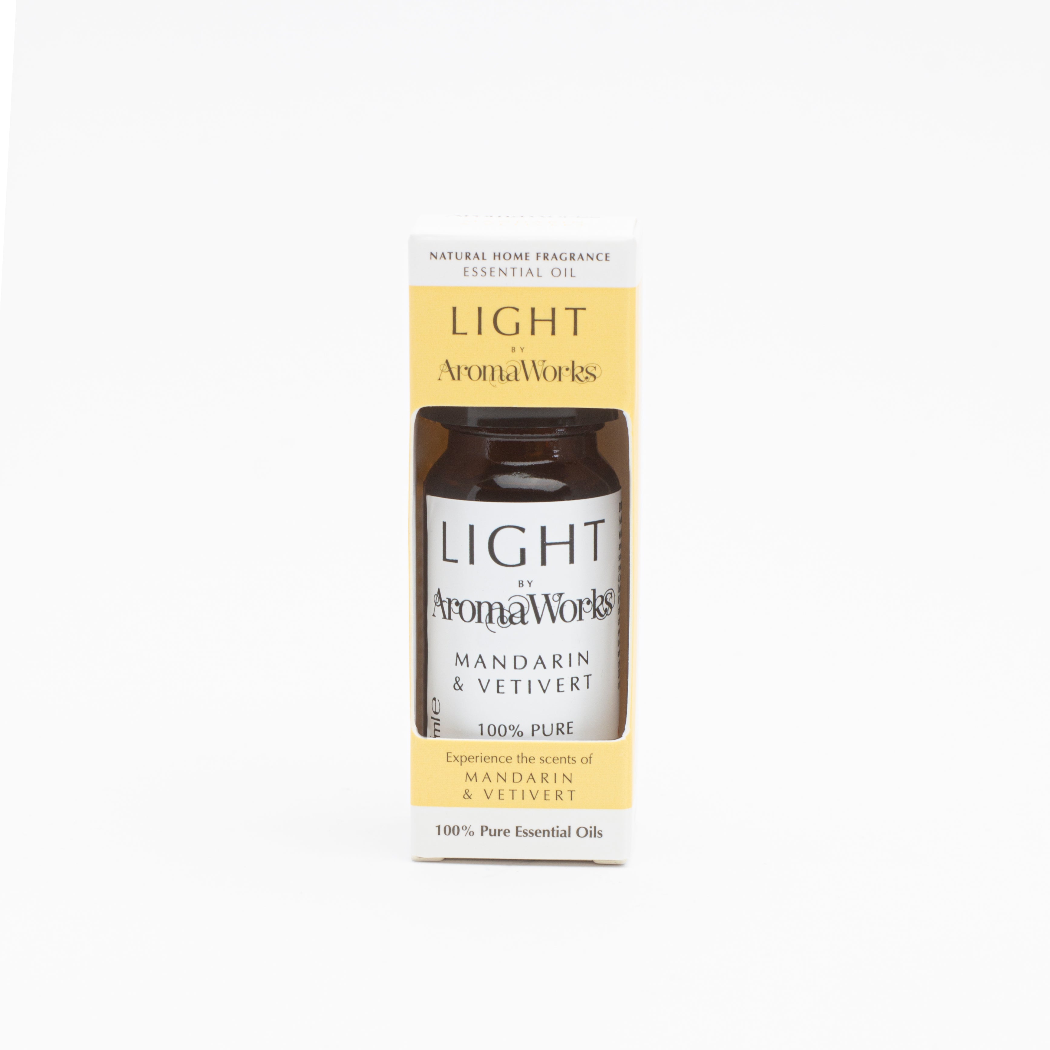 AromaWorks Light Essential Oil 10ml Mandarin & Vertivert