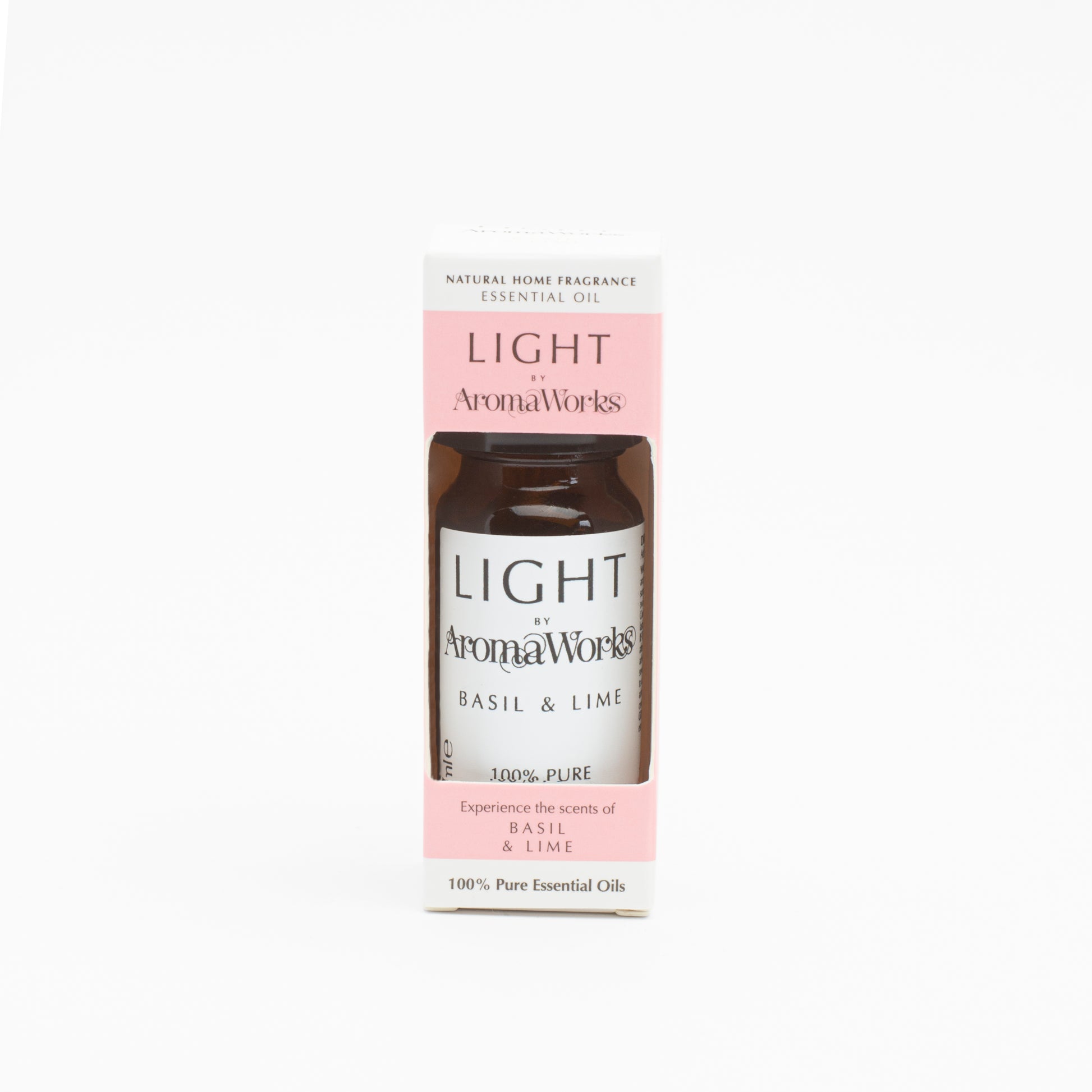 AromaWorks Light Essential Oil 10ml Basil & Lime