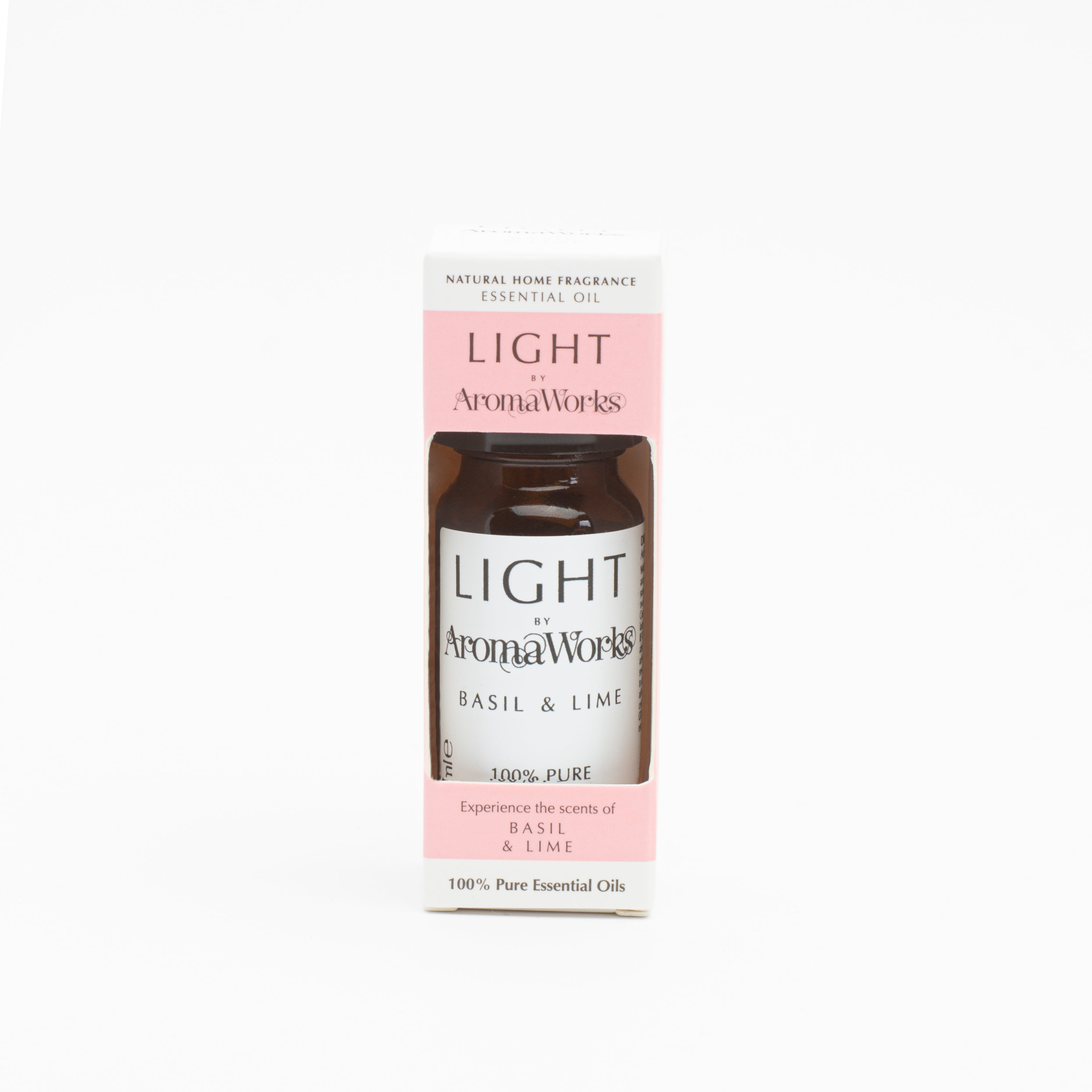 AromaWorks Light Essential Oil 10ml Basil & Lime