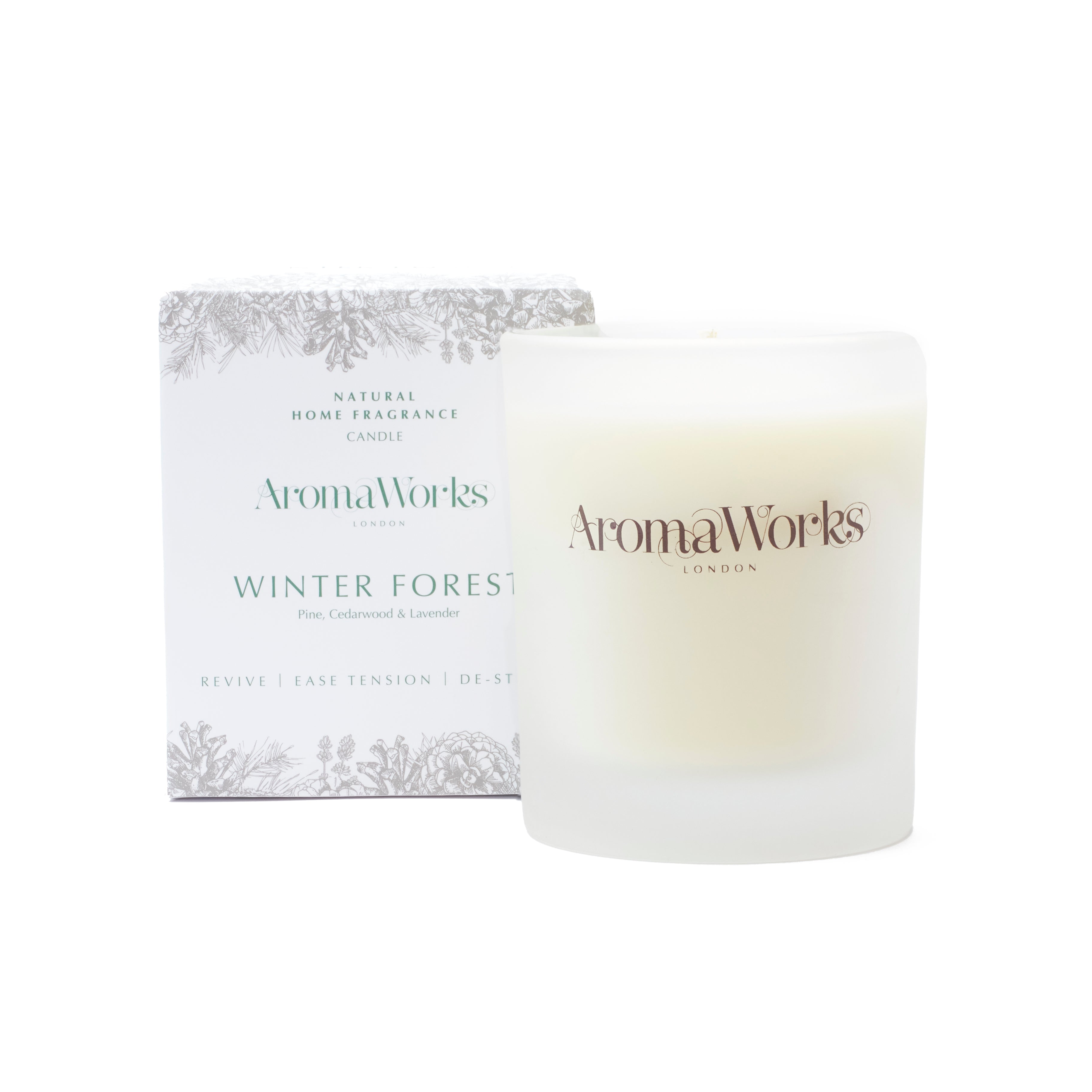 AromaWorks Winter Forest 220g Candle
