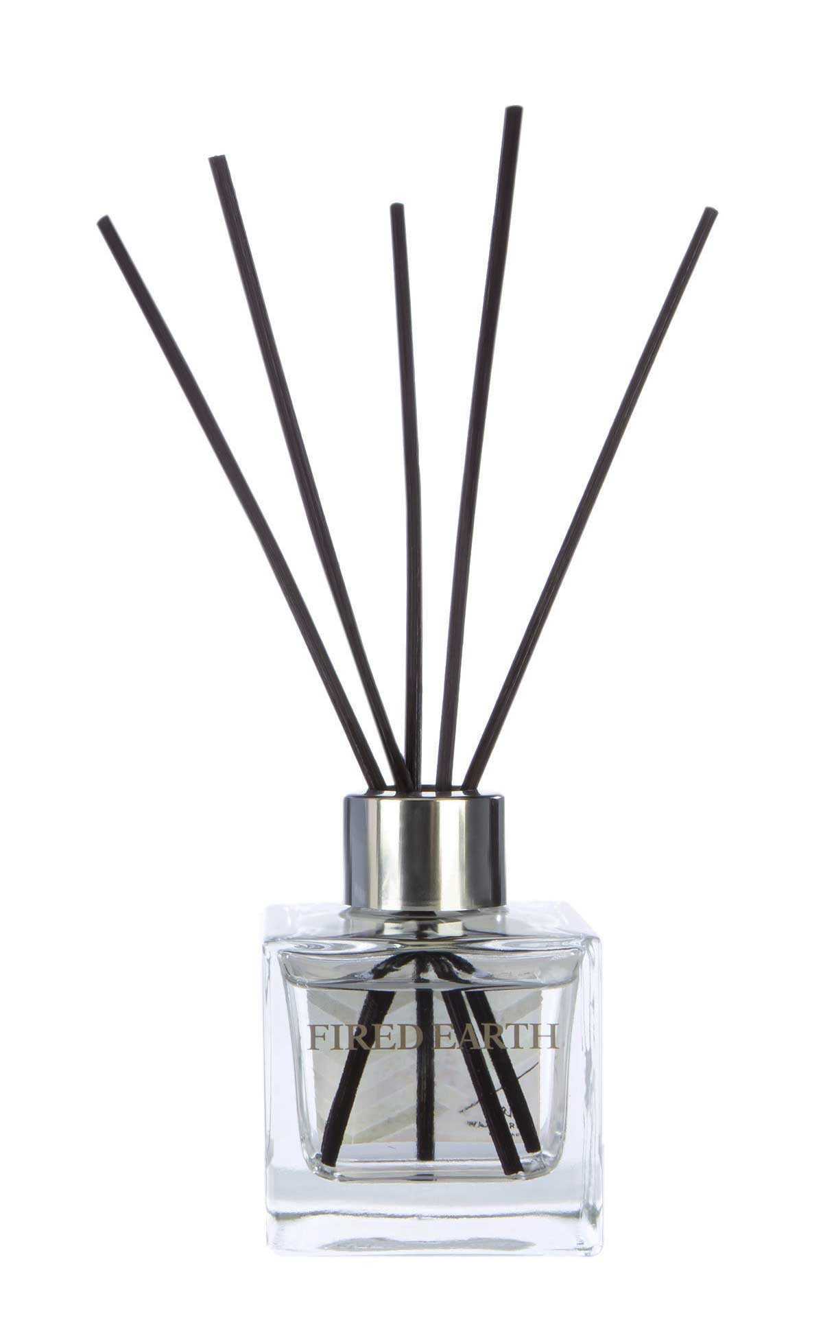 Fired Earth Reed Diffuser 100ml Darjeeling & Damask Rose