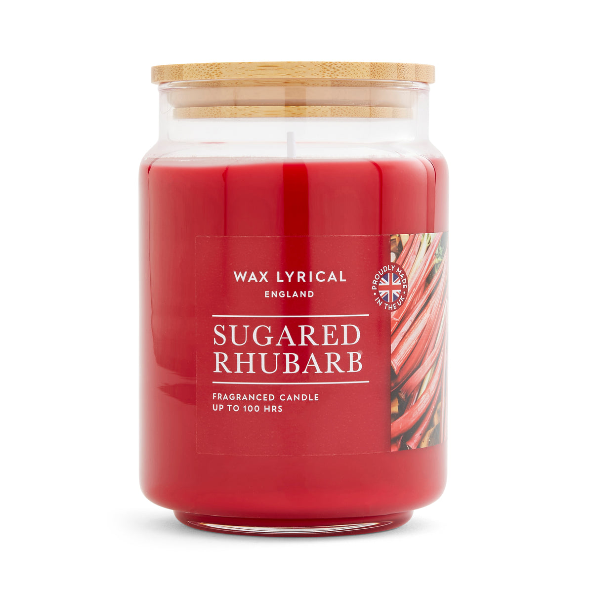Sugared Rhubarb Large Jar Candle