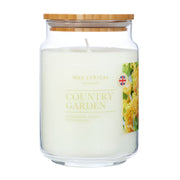 Large Jar Country Garden