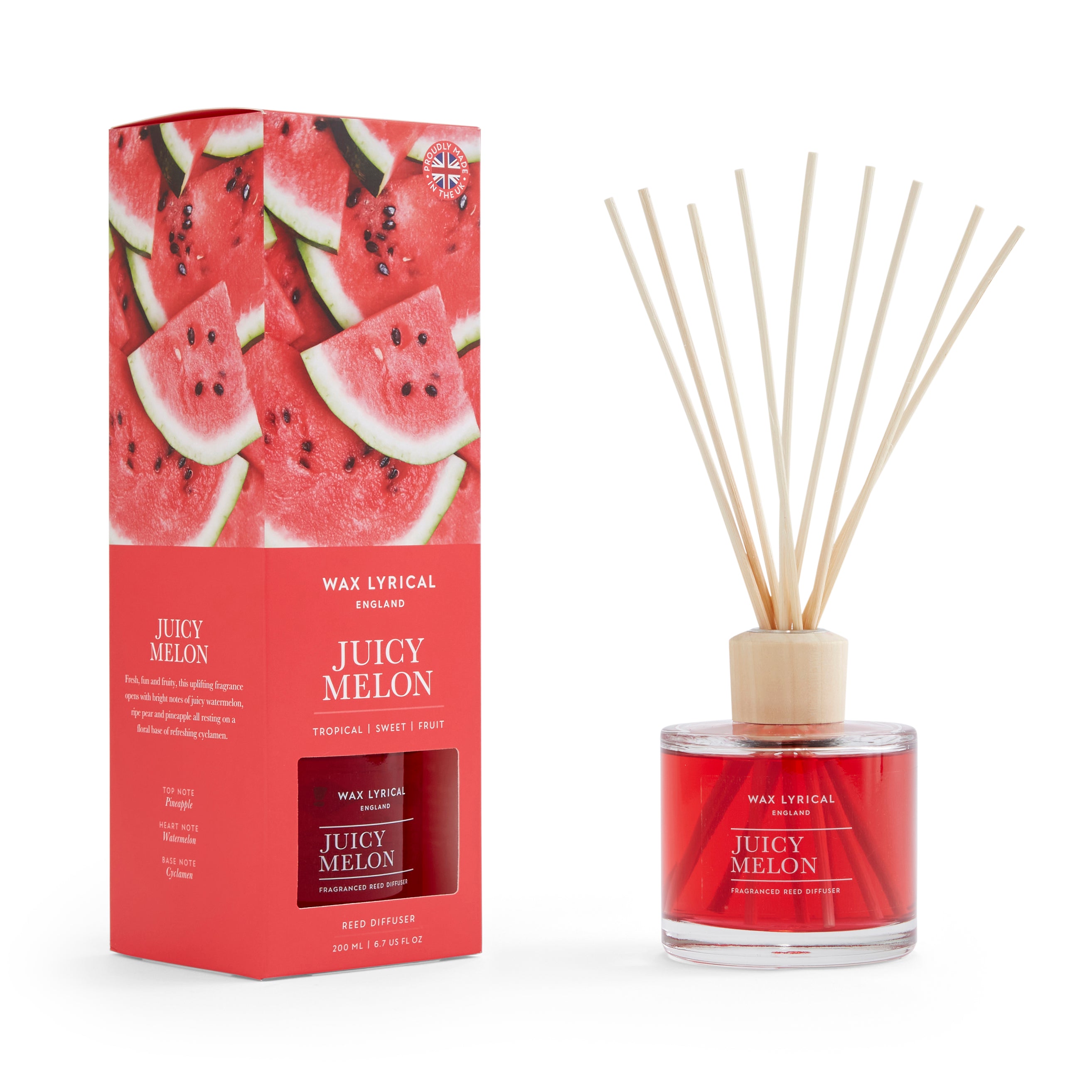 200ml Reed Diffuser Juicy Melon