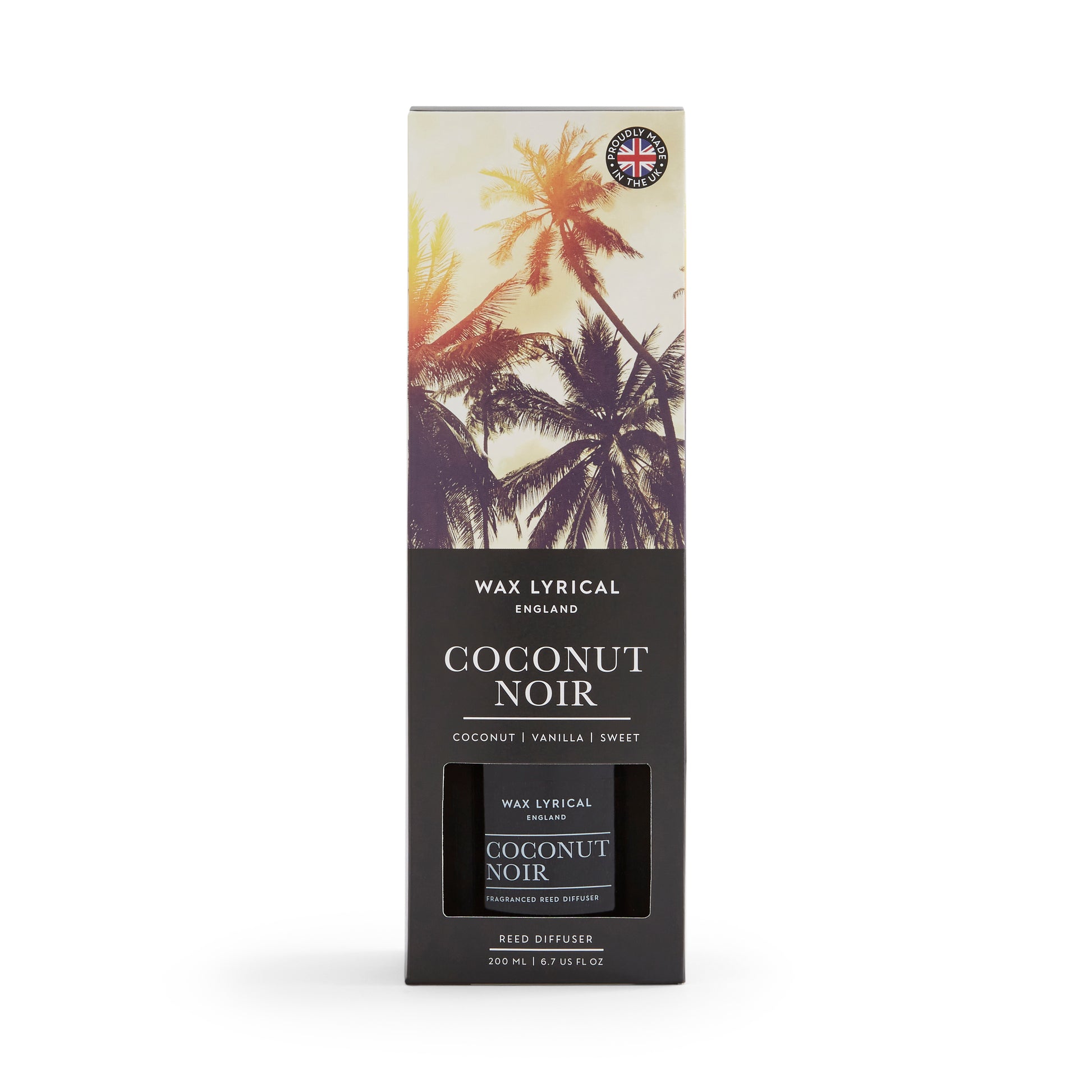 200ml Reed Diffuser Coconut Noir
