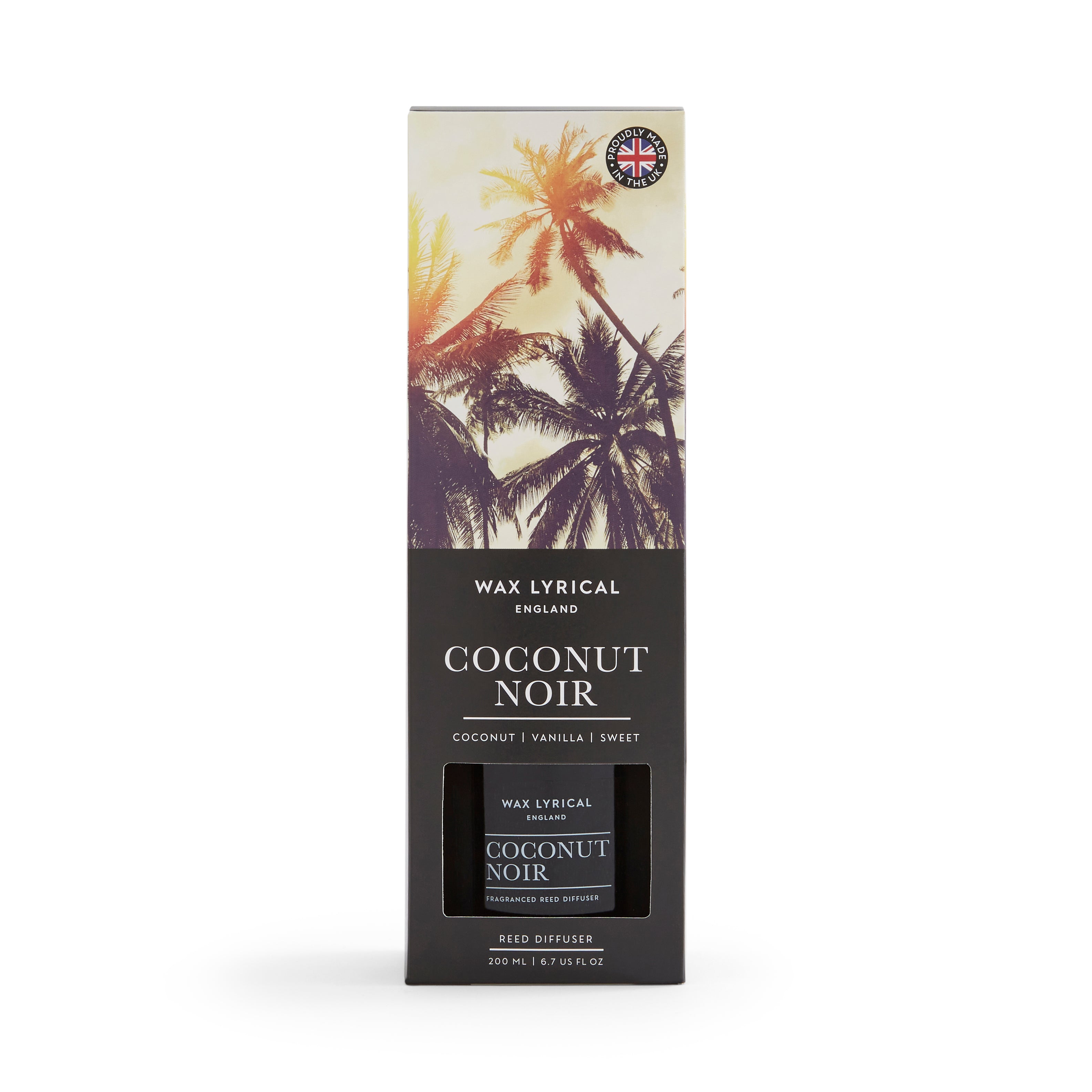 200ml Reed Diffuser Coconut Noir