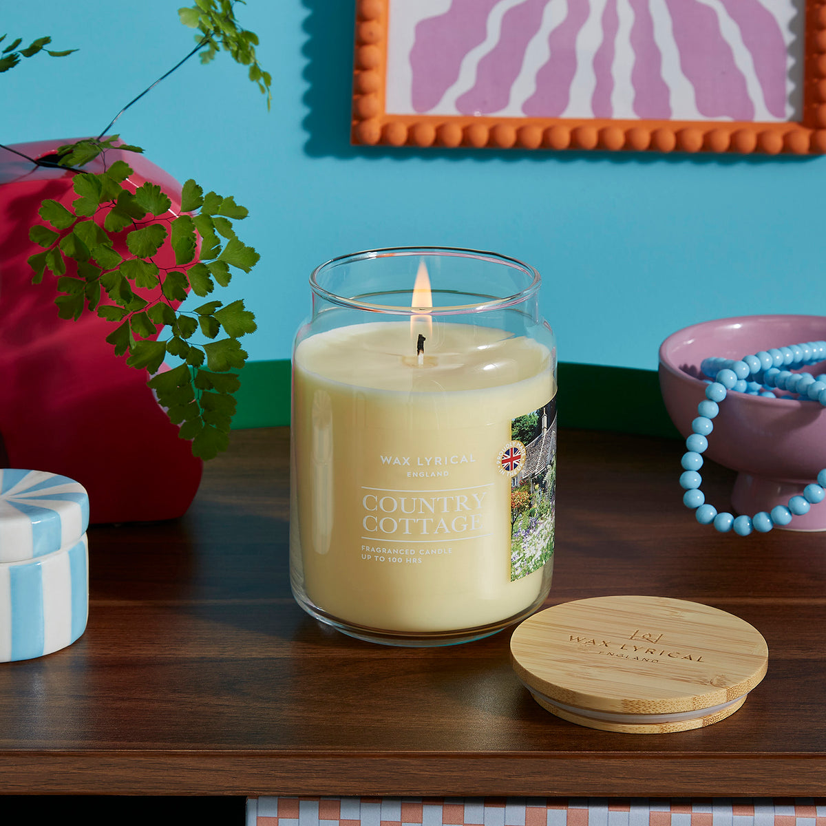 Country Cottage Large Jar Candle