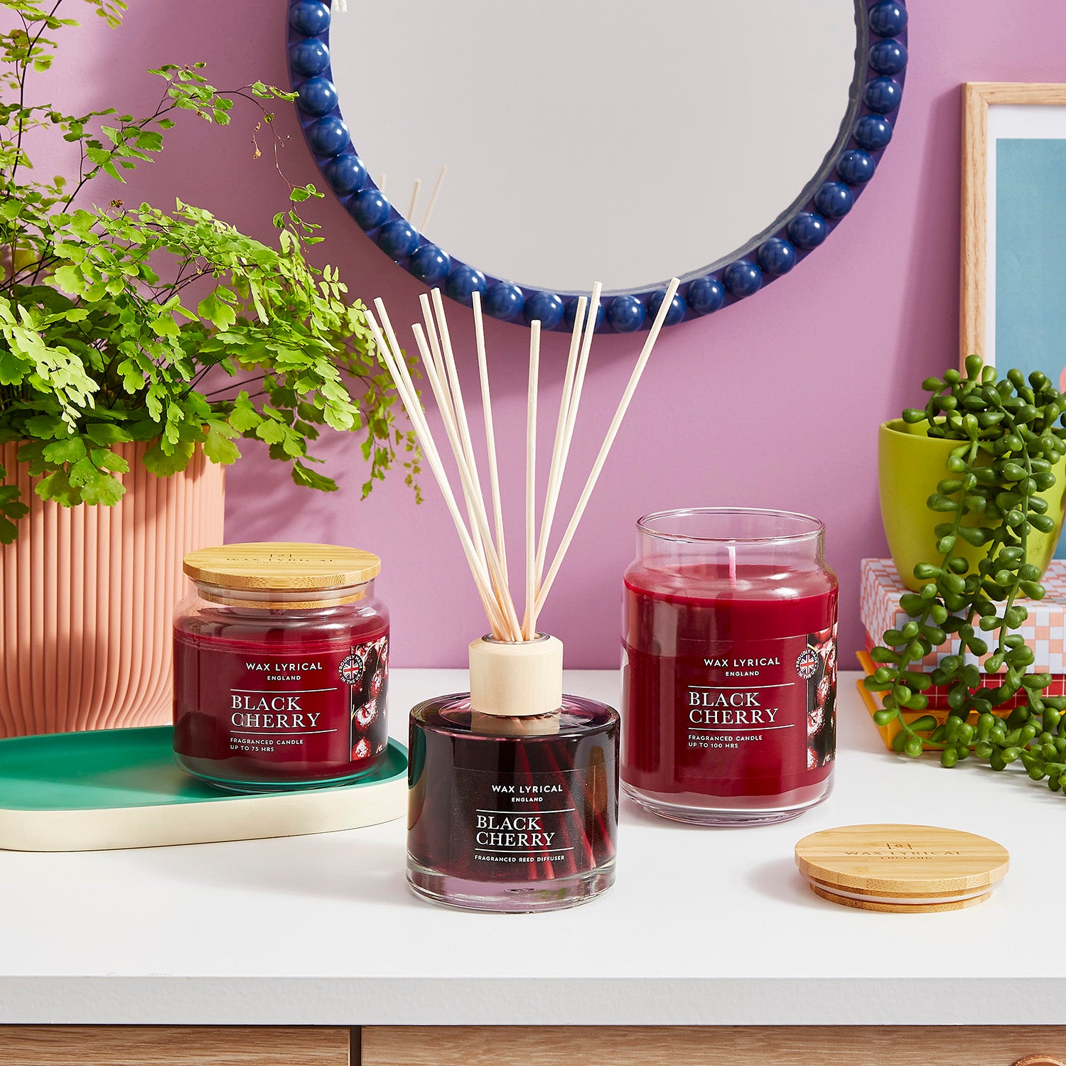 200ml Reed Diffuser Black Cherry