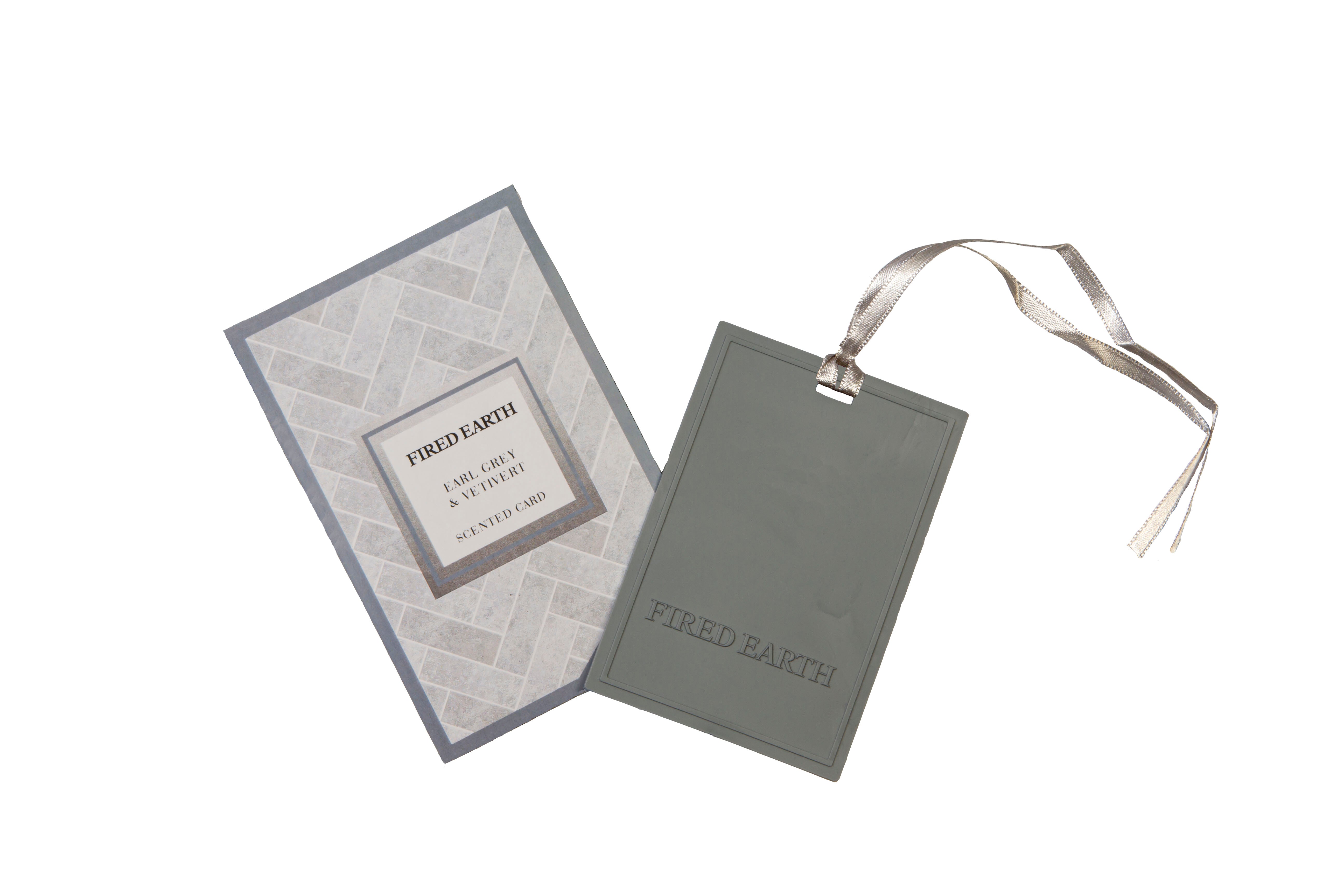 Fired Earth Scented Card Earl Grey & Vetivert