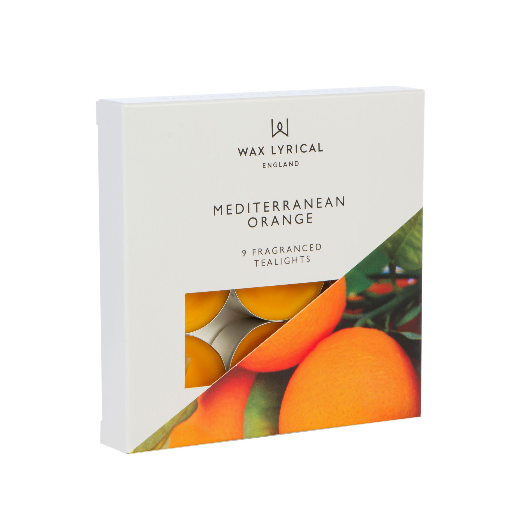 Tealights BX/9 Mediterranean Orange