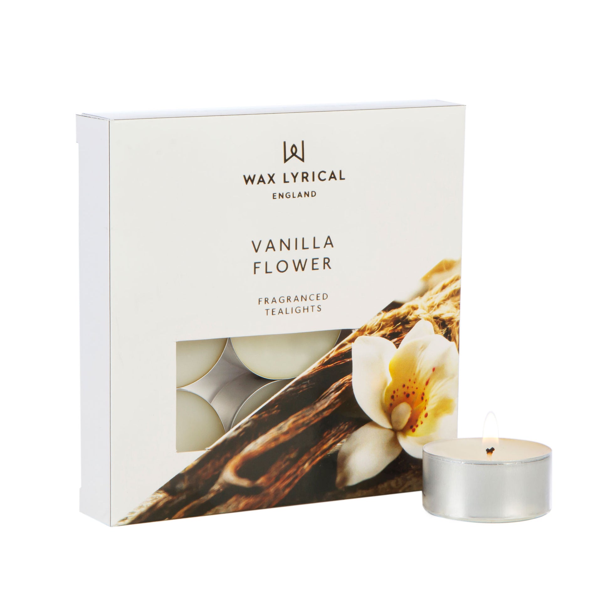 Tealights BX/9 Vanilla Flower