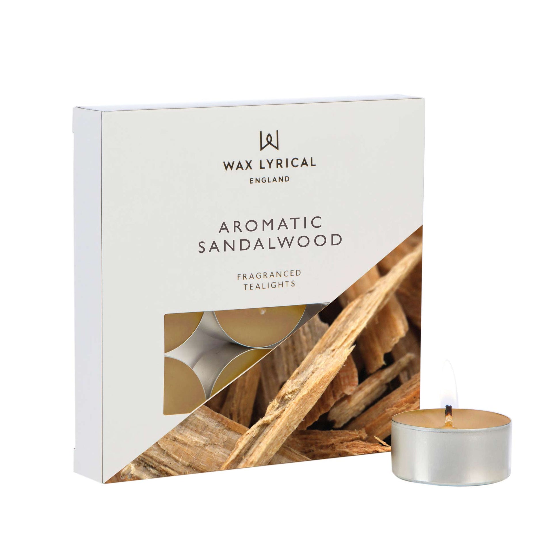 Tealights BX/9 Aromatic Sandalwood