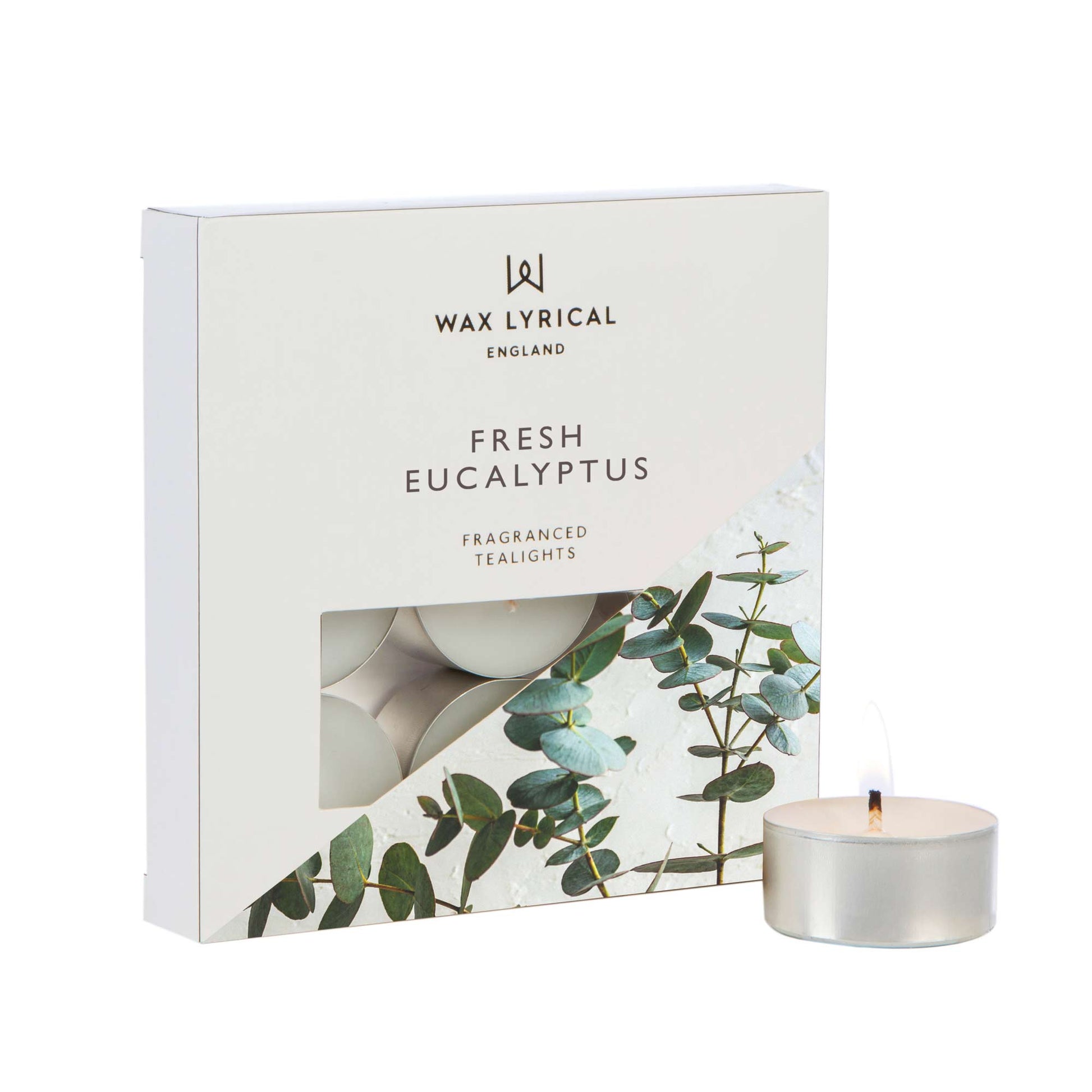 Tealights BX/9 Fresh Eucalyptus