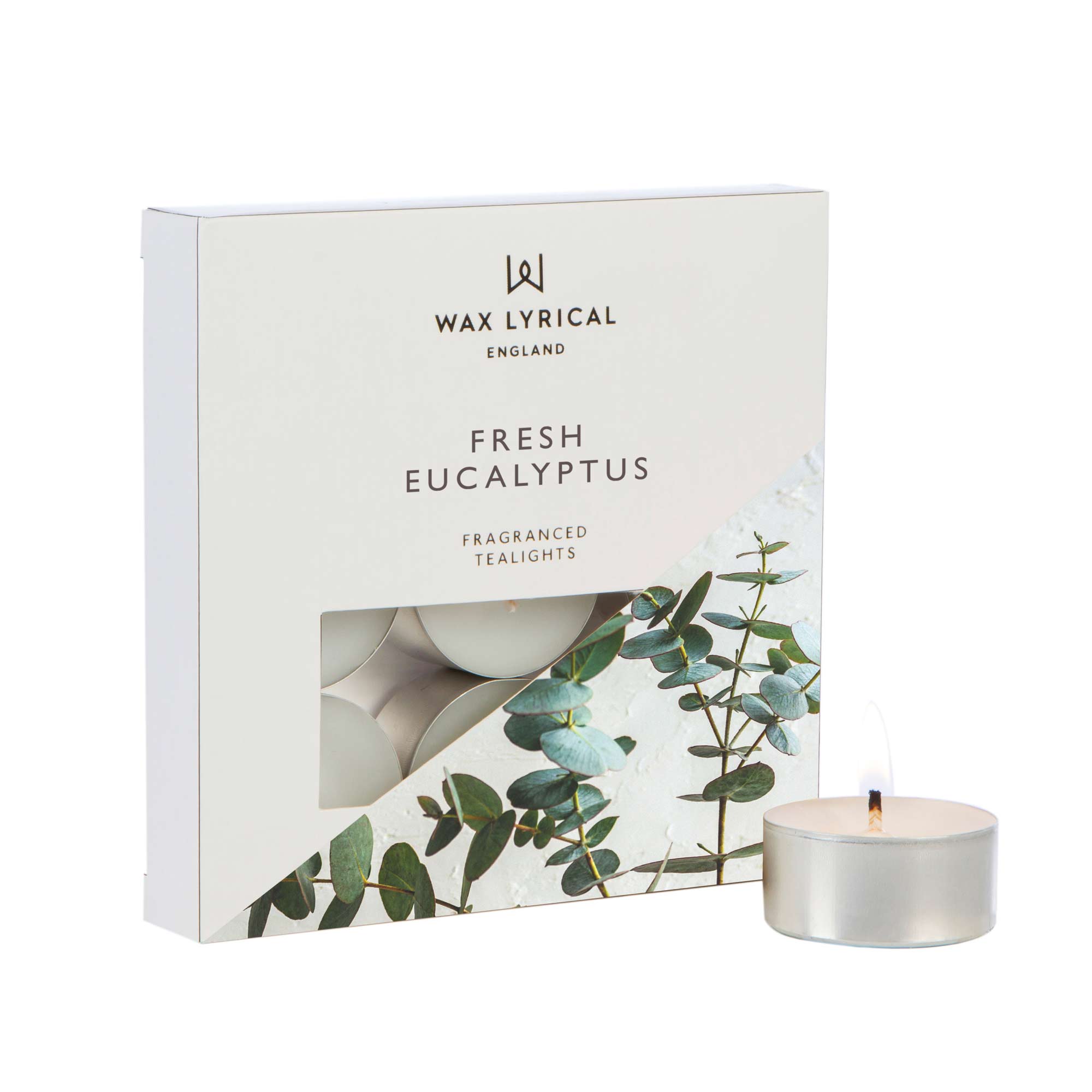 Tealights BX/9 Fresh Eucalyptus