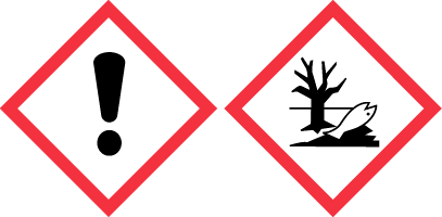 WARNING hazard pictogram